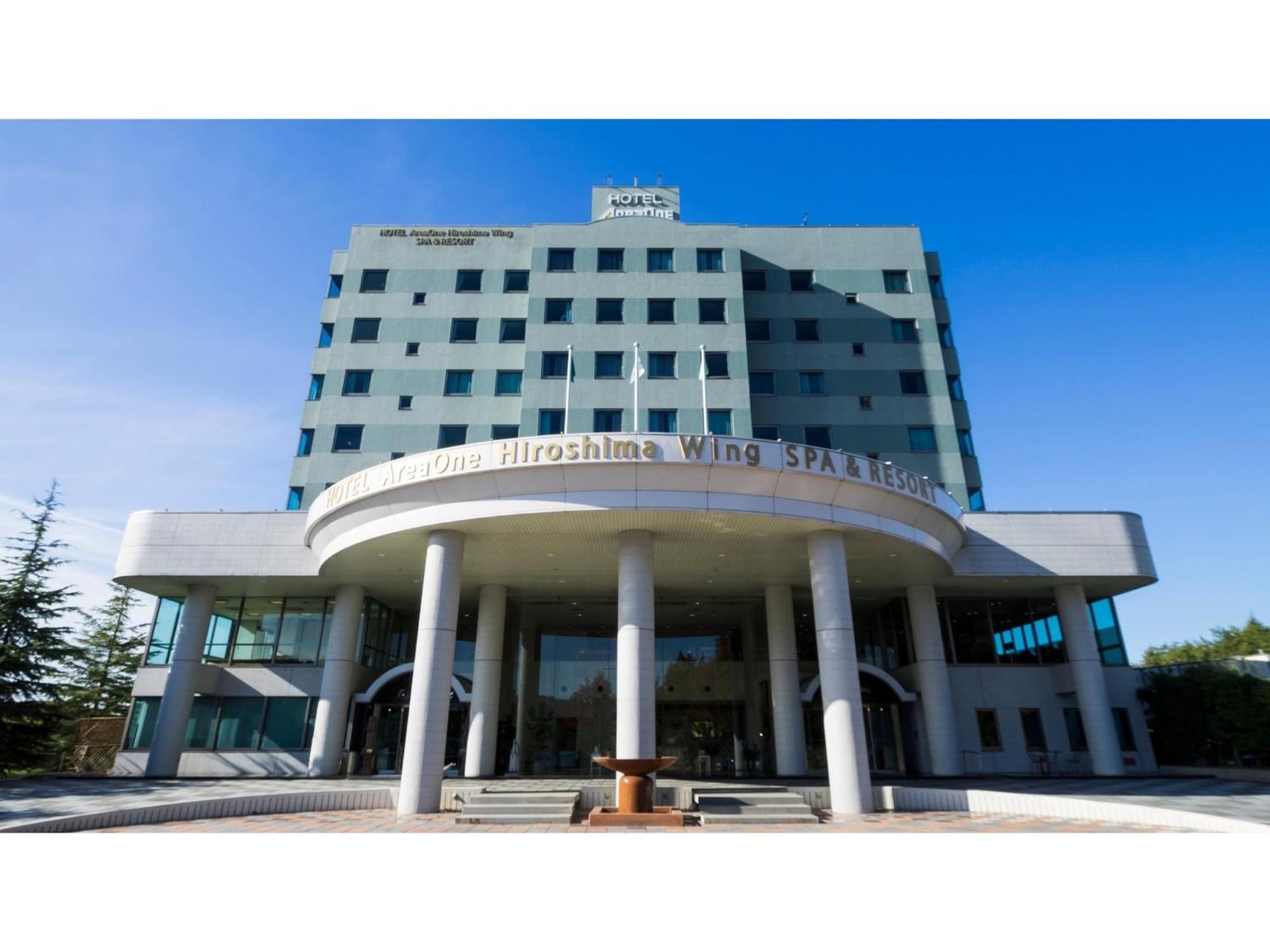 היגאשיהירושימה Hotel Areaone Hiroshima Wing - Vacation Stay 62250V מראה חיצוני תמונה